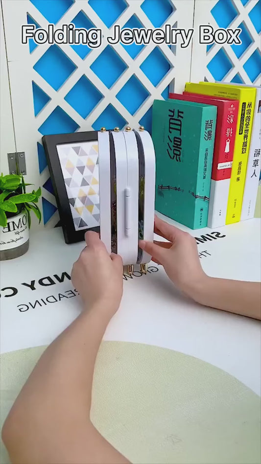 Folding Screen Jewelry Box