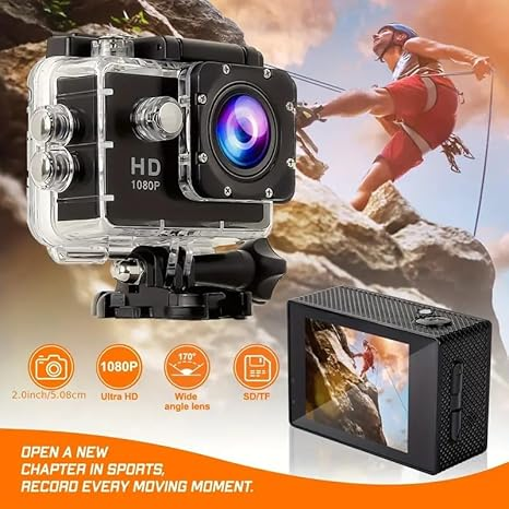 Waterproof 1080P Sports Camera