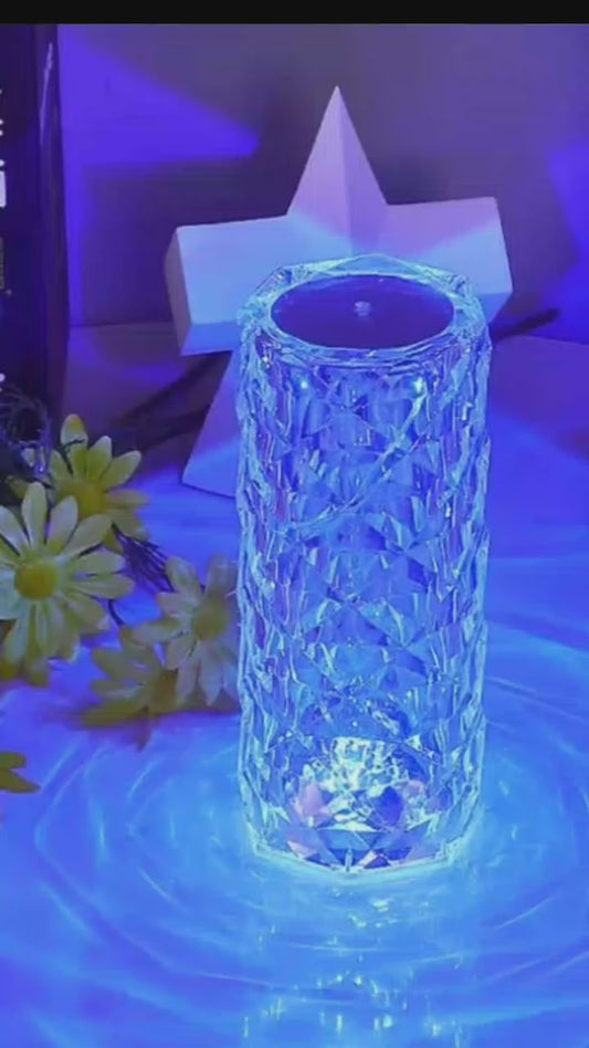 LED Crystal Table Lamp