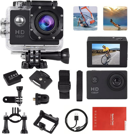 Waterproof 1080P Sports Camera